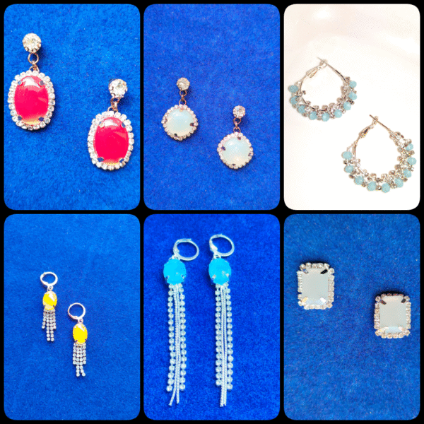 6 Combo Beautiful Earrings